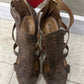 Qupid US Shoe Size 9 Brown Womens Sandals