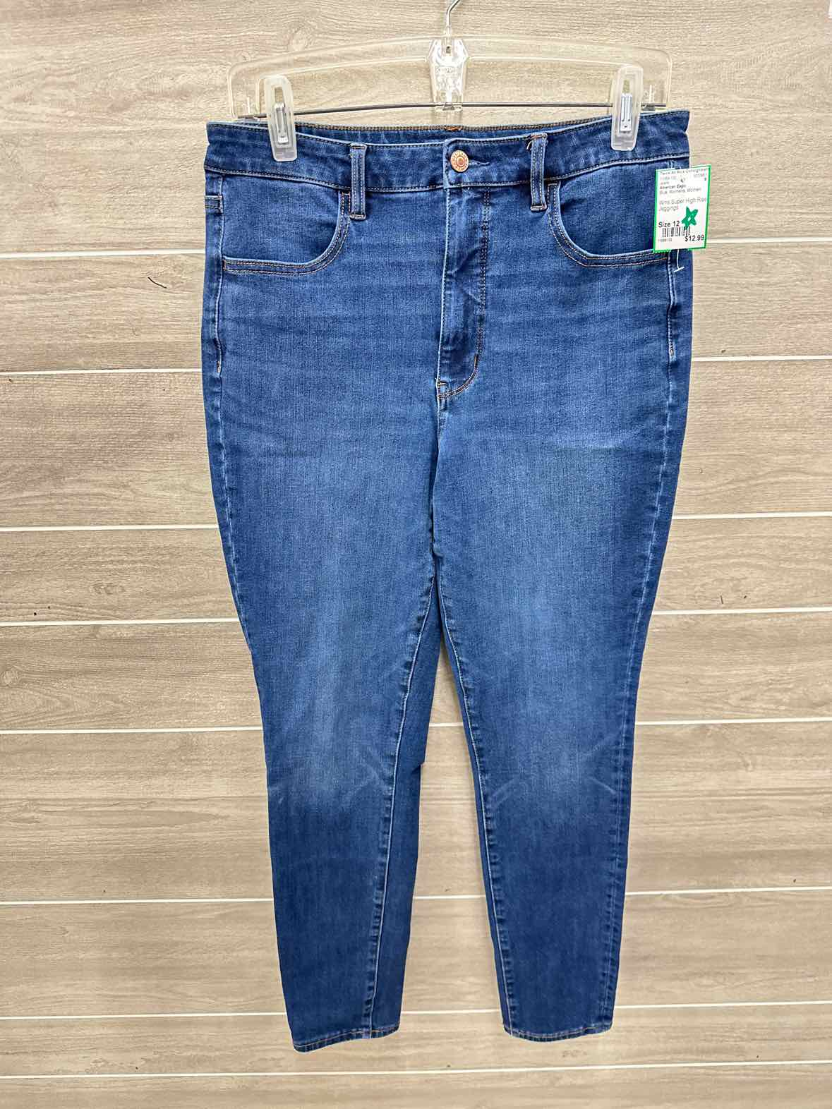 American Eagle Size 12 Blue Womens Jeans