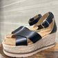 Soda US Shoe Size 6.5 Black Womens Sandals