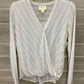 MAEVE Cream Womens Size Small Shirt