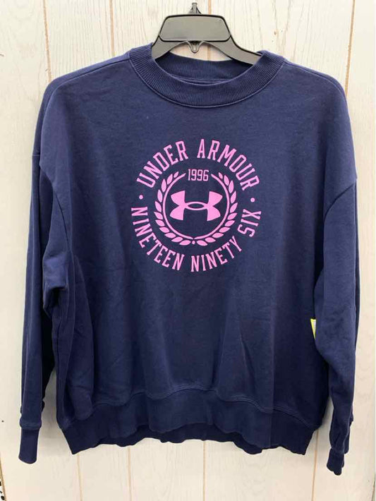 Under Armour Blue Womens Size XL Sweatshirt