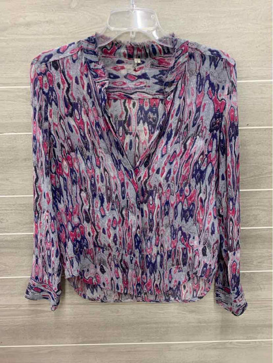IRO Blue Womens Size M Shirt