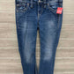 Silver Blue Womens Women Size 4 Short Jeans
