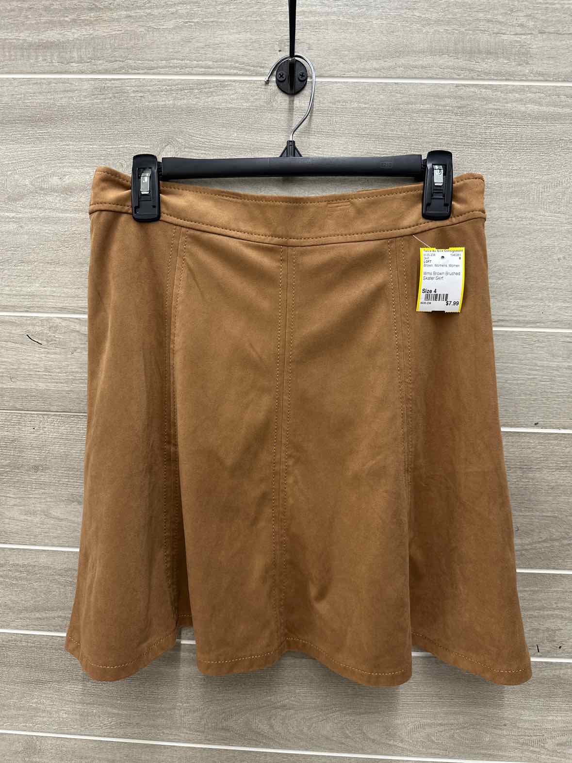 LOFT Size 4 Brown Womens Skirt