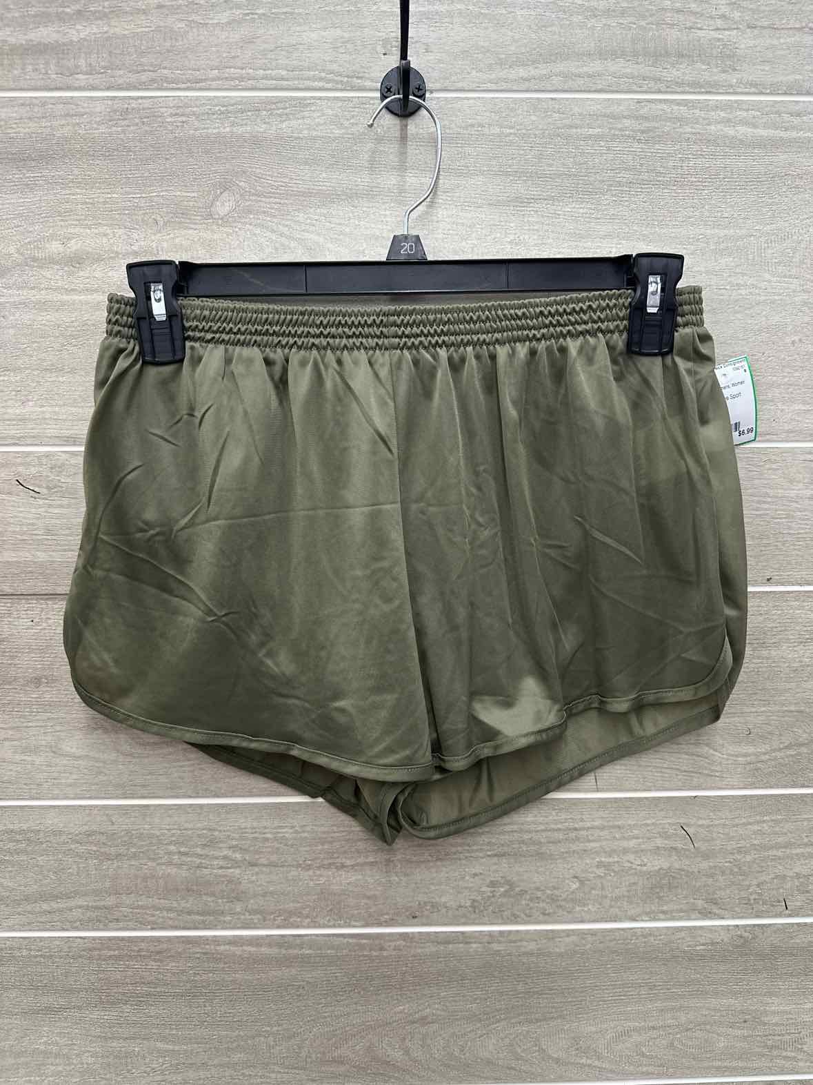 Soffe Size M Olive Womens Shorts