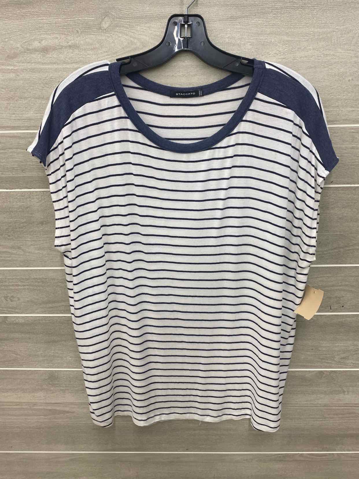 Staccato Black Womens Size L Shirt