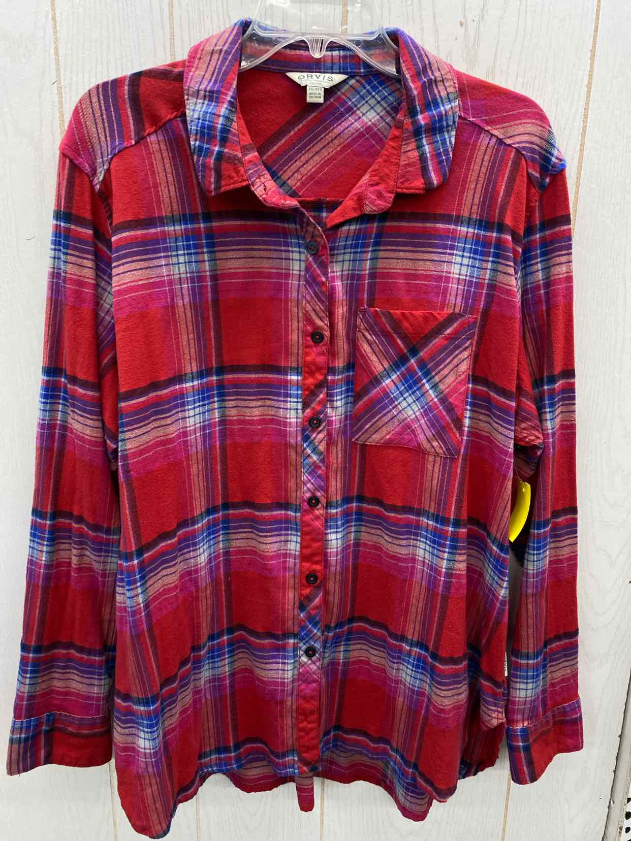 Orvis Red Womens Size XXL Shirt