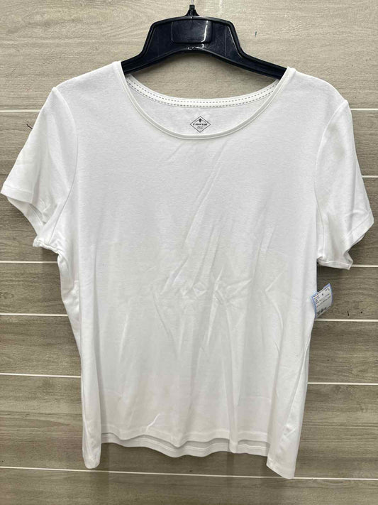 SJB Size XL White Womens Tank Top