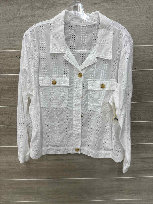 White Womens Women Size 16 Shirt