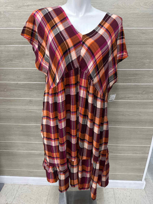 CATO Multi-Color Womens Size 22/24W Dress
