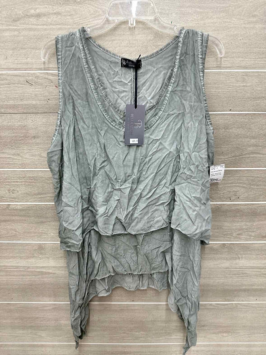 Size L Olive Womens Tank Top