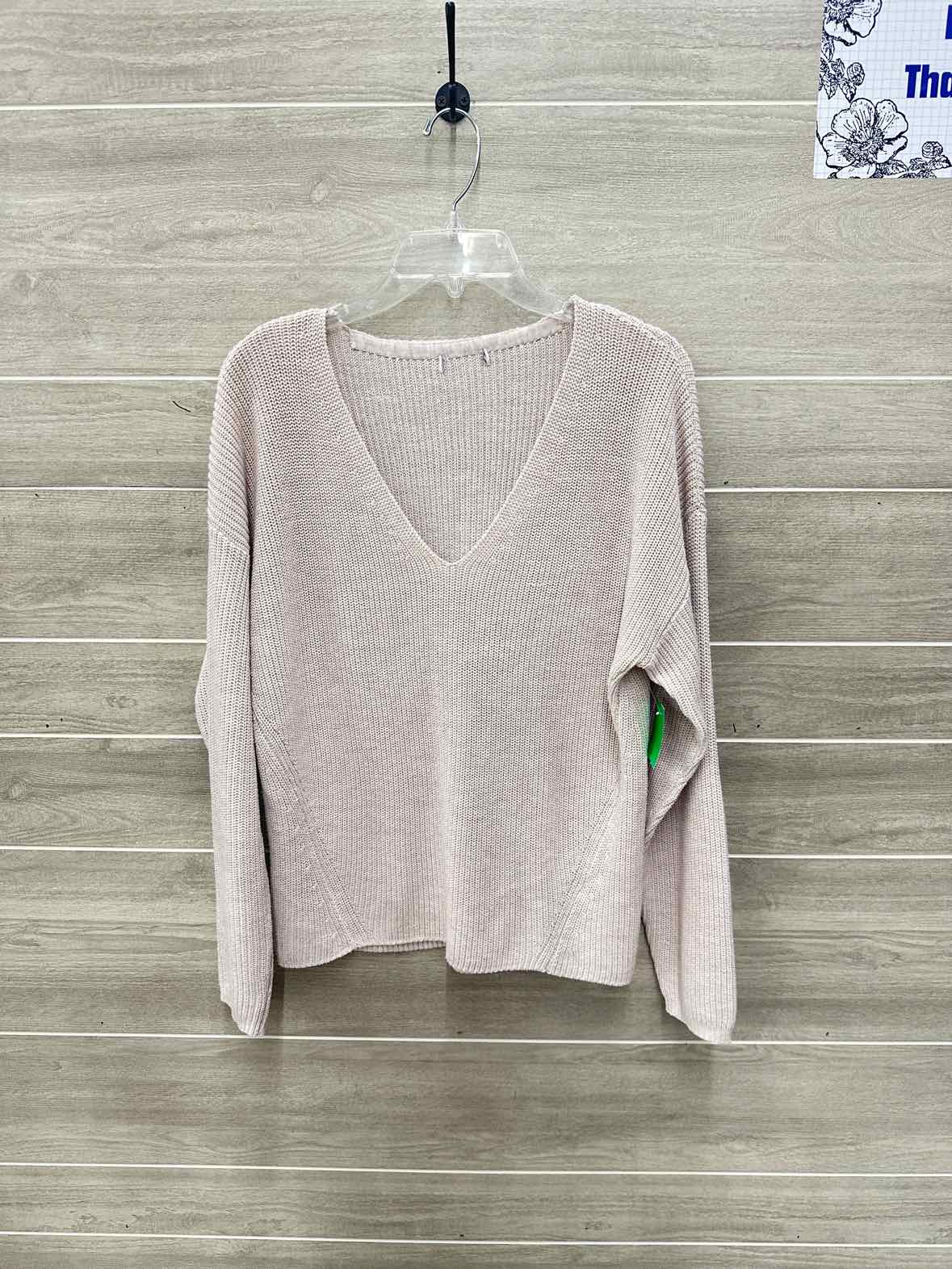 Size M Beige Womens Sweater