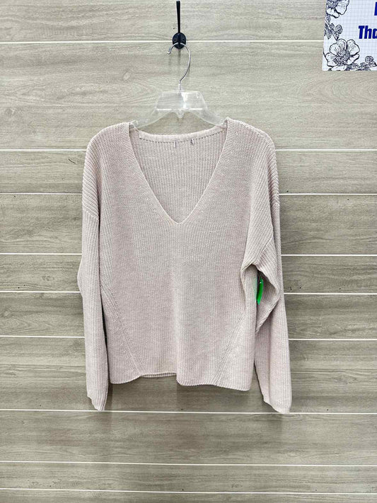 Size M Beige Womens Sweater
