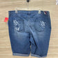 Gloria Vanderbilt Blue Womens Women Size 18 Shorts