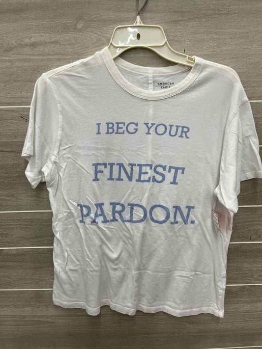 American Eagle Size M White Womens Shirt
