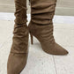 Journee US Shoe Size 9 Tan Womens Boots