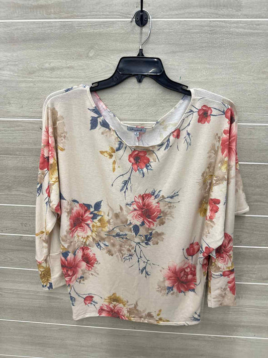 White Birch Size S Cream Womens Shirt