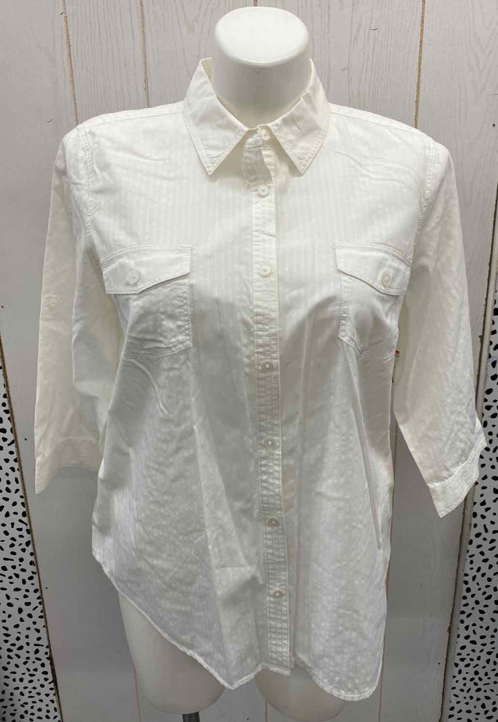 Sonoma White Womens Size XL Shirt