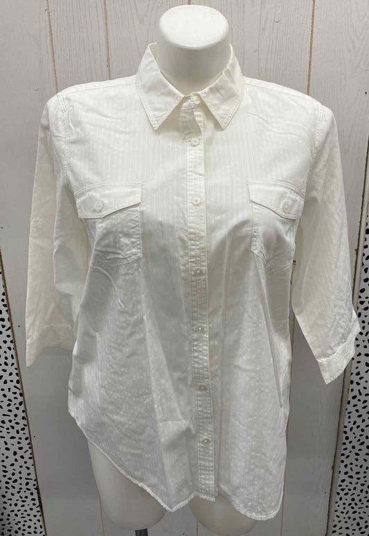 Sonoma White Womens Size XL Shirt