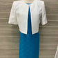 Jones Studio White Womens Size 10 Dress