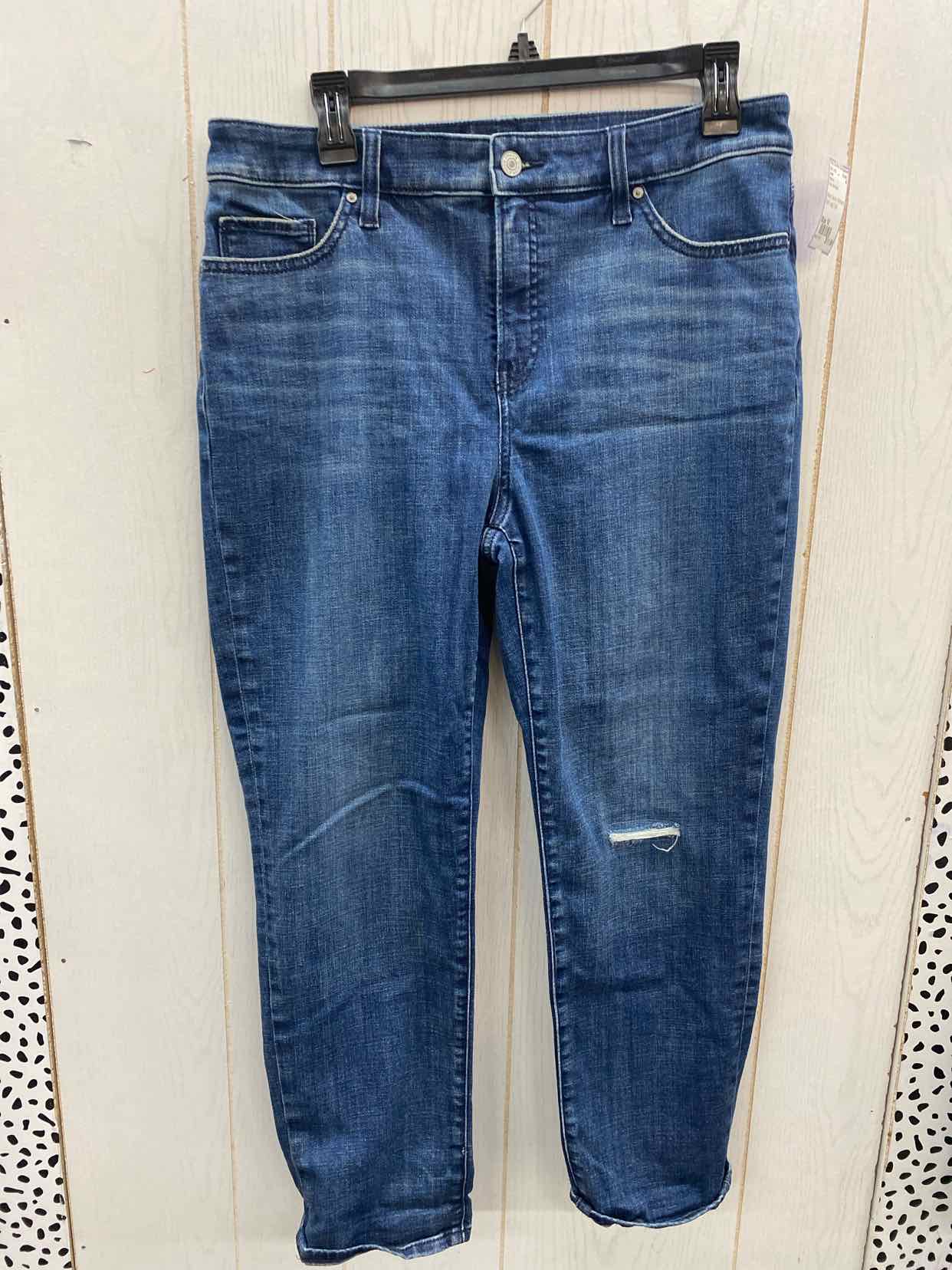 Chico's Blue Womens Size 10 Jeans