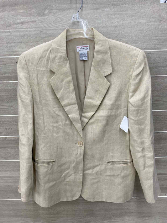 Talbots Tan Womens Size 12 Blazer