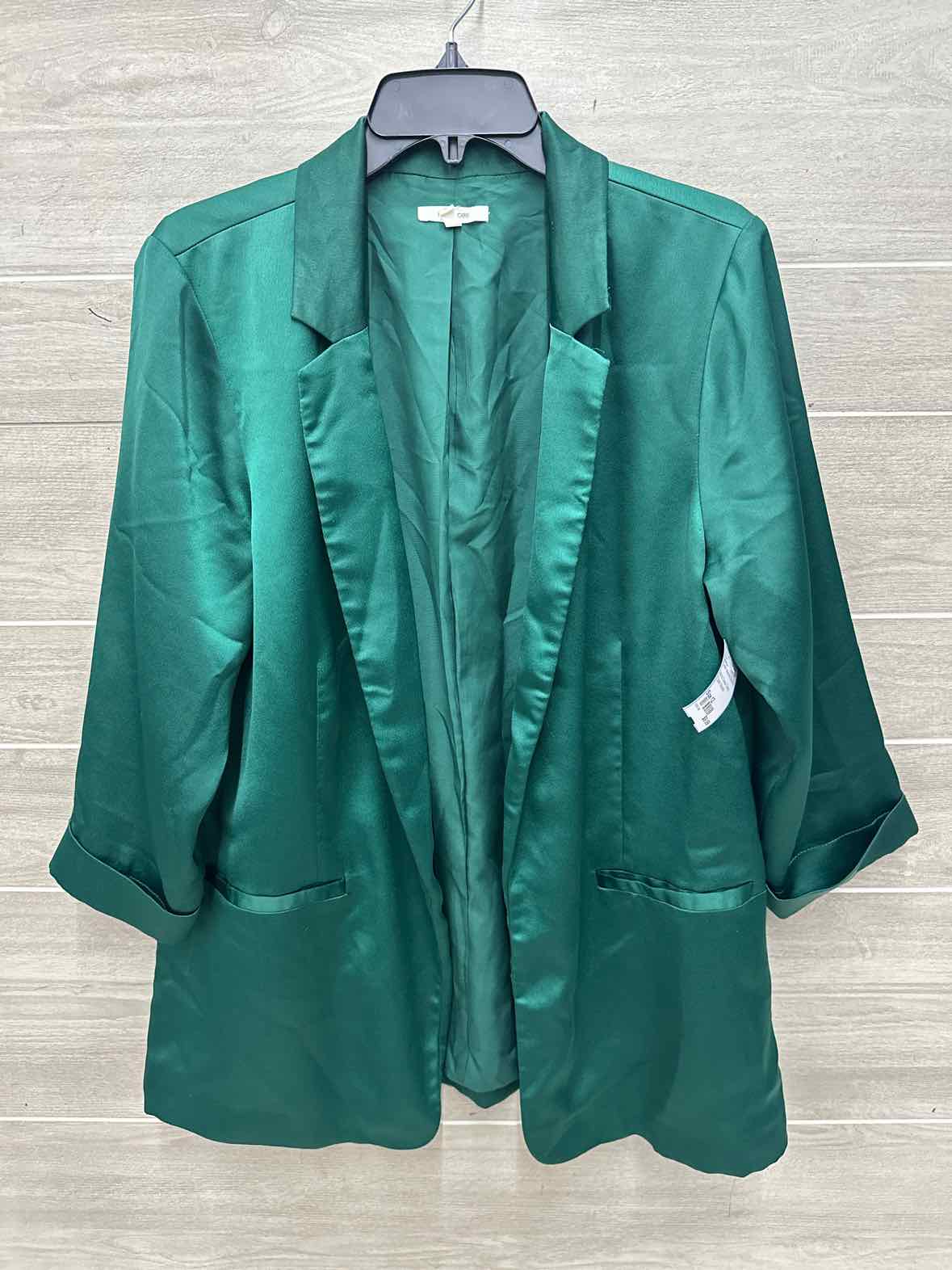Maurices Size 12 Green Womens Blazer