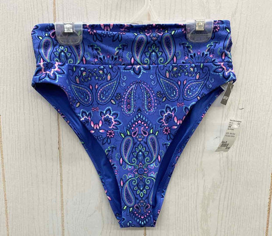 AERIE Blue Womens Size M Swimsuit