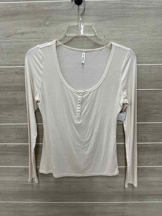 Halara Size M Cream Womens Shirt