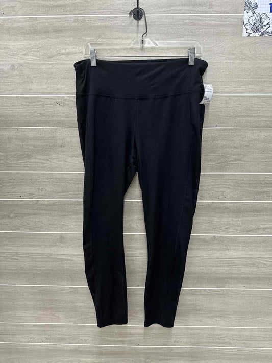 Avia Black Womens Women Size L Leggings