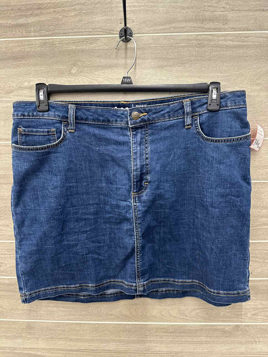 Lee Size 20 Blue Plus Skirt