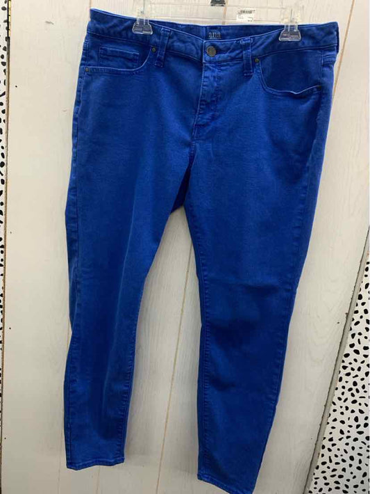 ANA Blue Womens Size 14 Pants