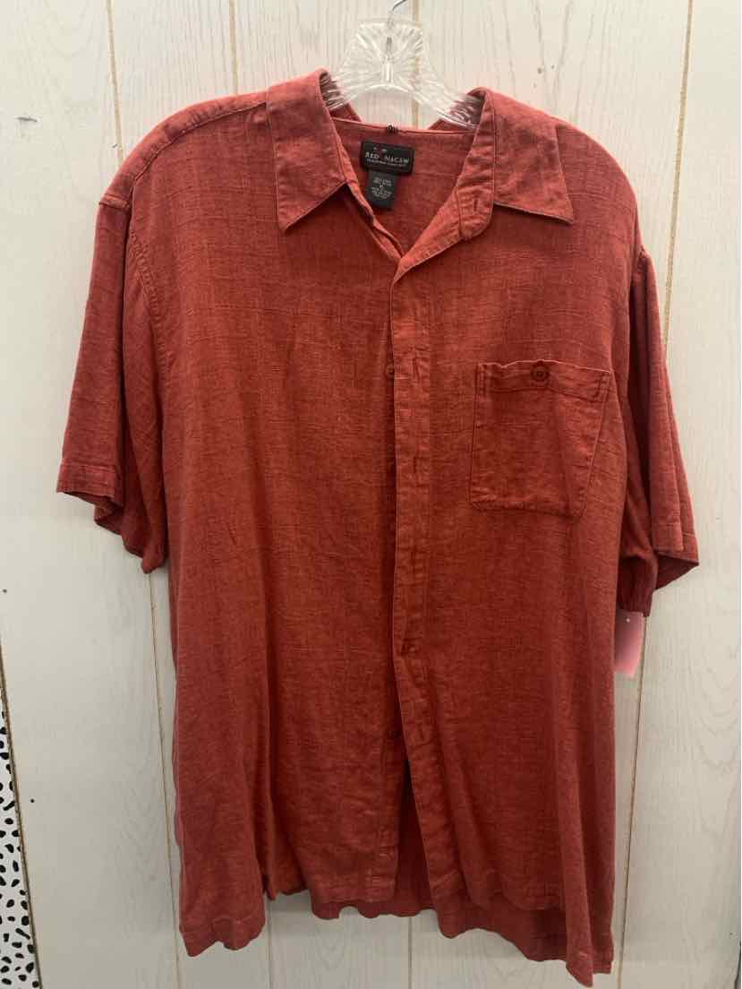 Red Macaw Mens Size XL Mens Shirt