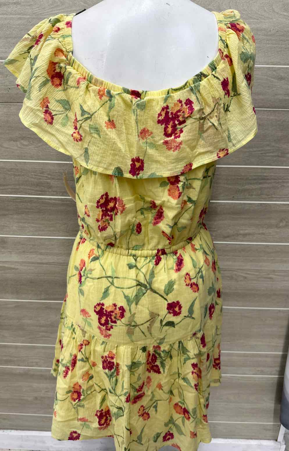 Ralph Lauren Size 10 Yellow Womens Dress