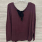 Maurices Size 3X Burgundy Plus Sweater