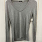 Tahari Gray Womens Size Small Shirt