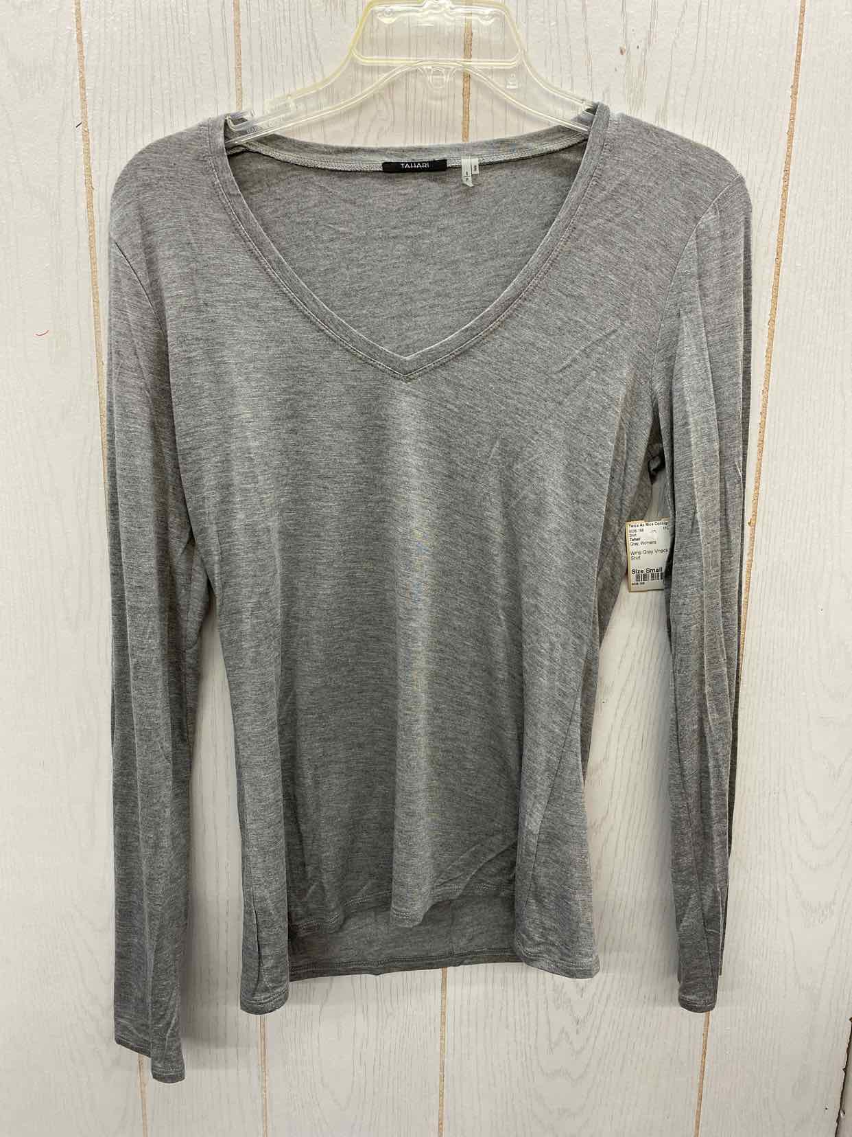 Tahari Gray Womens Size Small Shirt