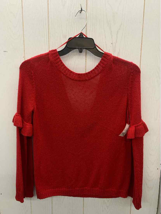 Red Womens Size Small Sweater