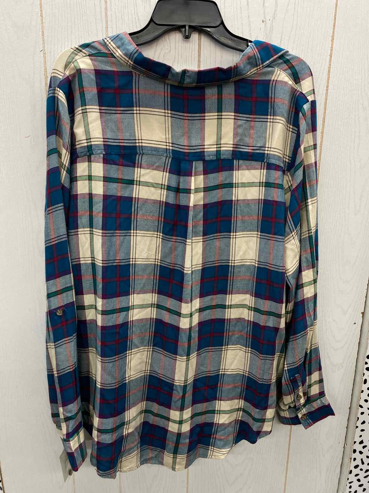 Falls Creek Blue Womens Size 1X Shirt