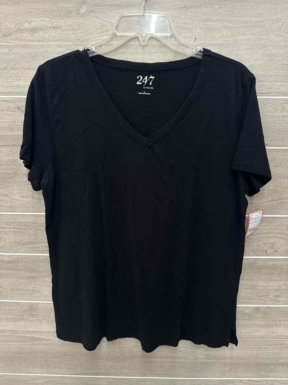 Maurices Size L Black Womens Shirt