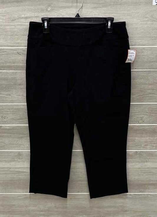 belle by Kim Gravel Black Womens Women Size 12 Pants