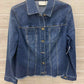 Chico's Blue Womens Women Size 8/10 Blazer