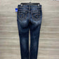 Silver Size 6 Long Blue Womens Jeans