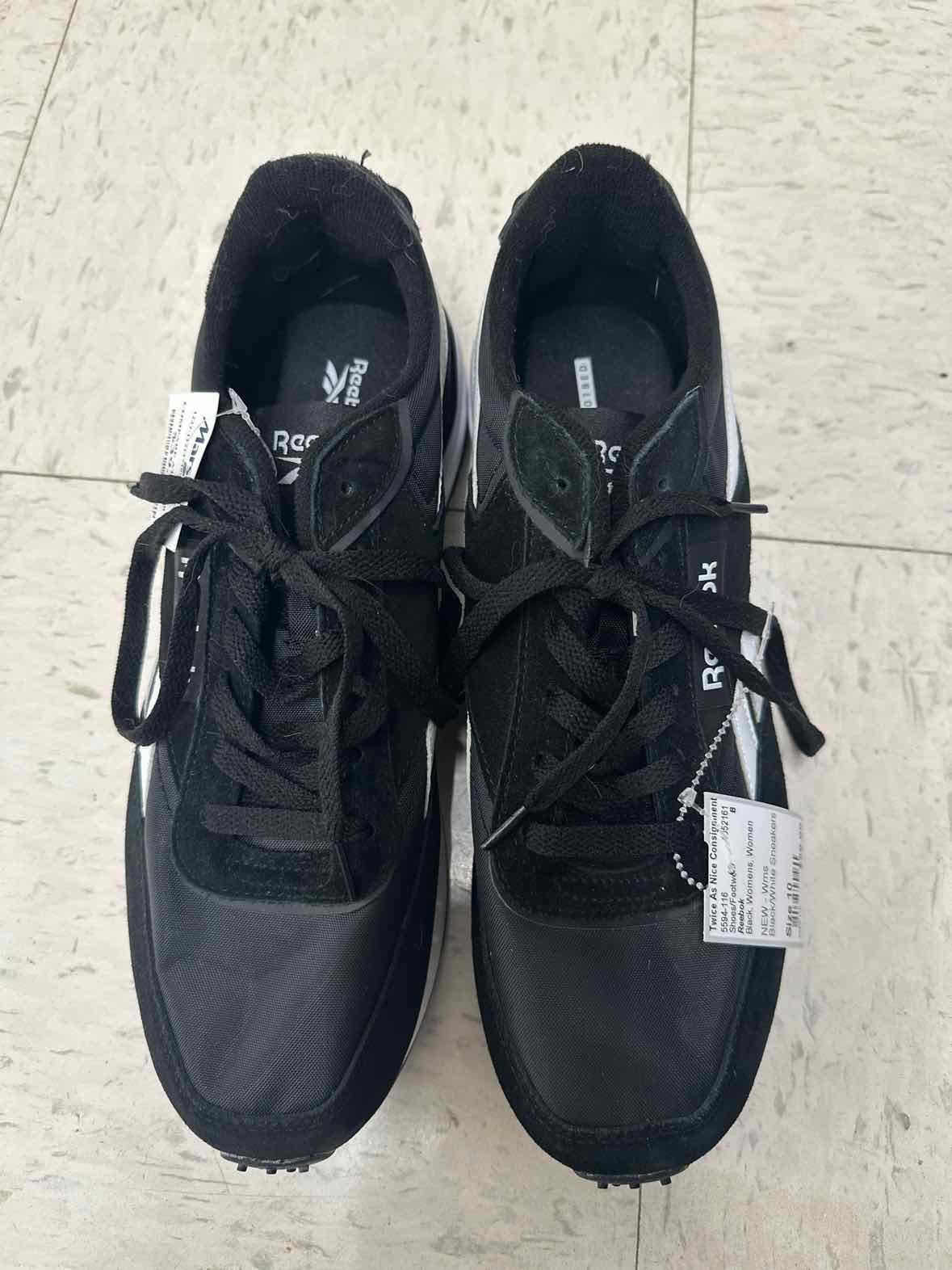 Reebok US Shoe Size 10 Black Womens Shoes/Footwear