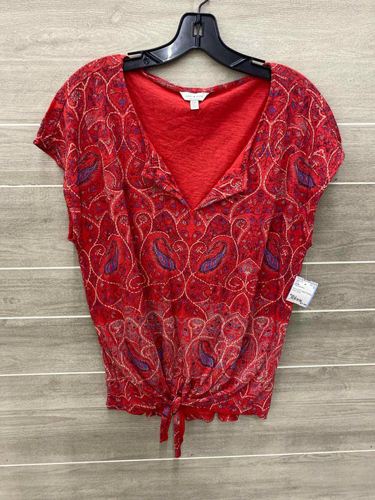 Lucky Red Womens Size L Shirt