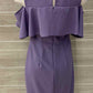 NY & Co Purple Womens Size 2 Dress