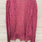 Gimmicks Size XL Burgundy Womens Shirt