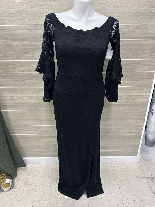 Size 10 Tall Black Womens Gown/Evening Wear