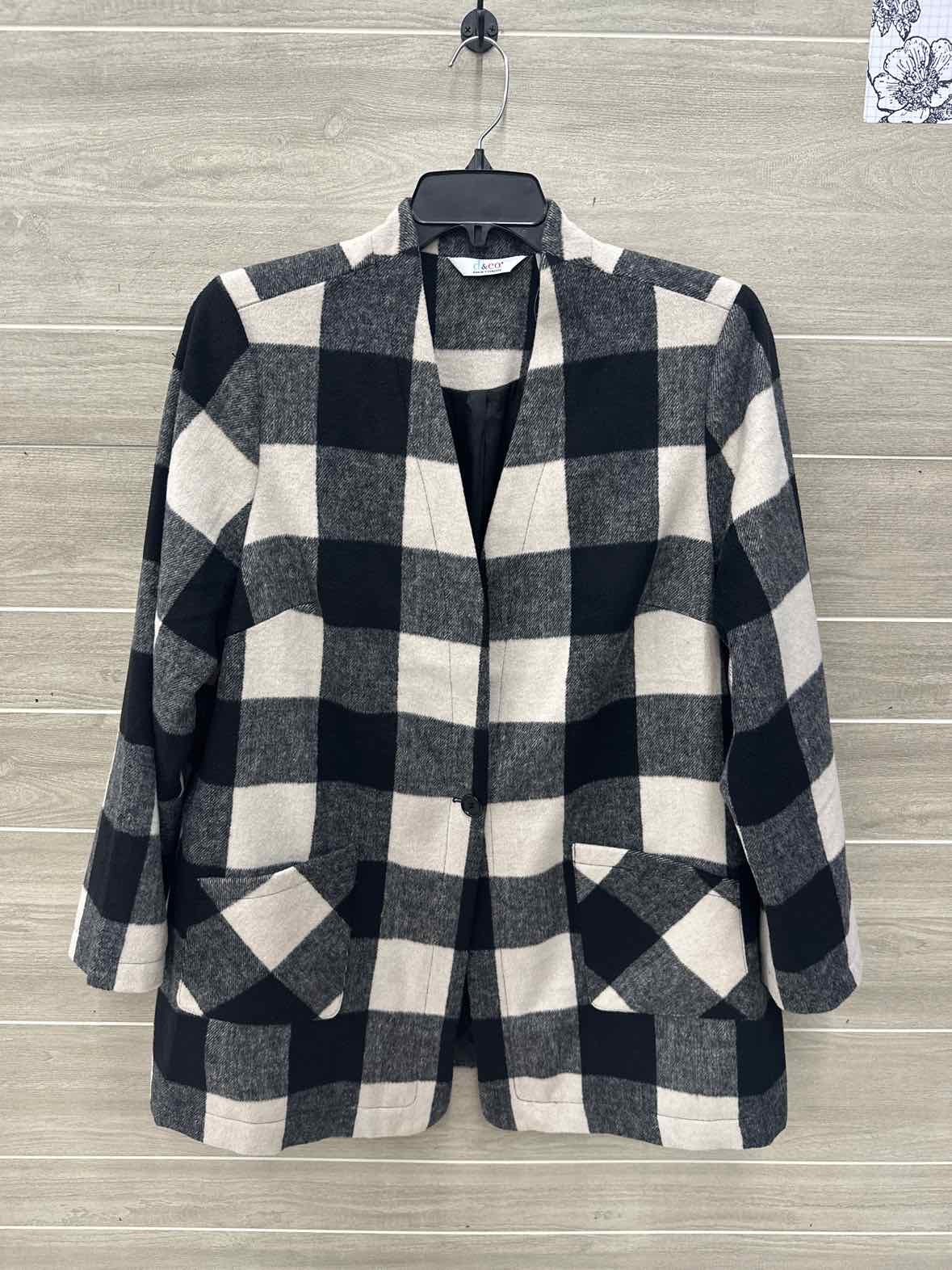 D & Co Size 1X/2X Black Plus Jacket (Outdoor)