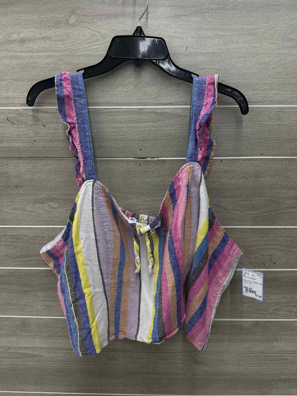 BP. Size 4X Pink Plus Tank Top